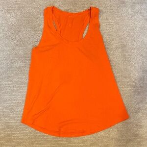 Lululemon Swiftly Tank Top (Red-Orange)